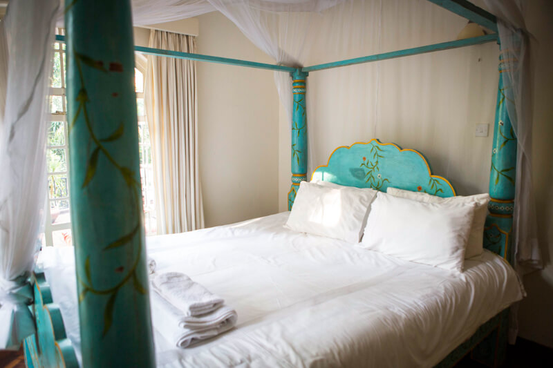 Pool House Bedroom - Furnished Apartments in Nairobi