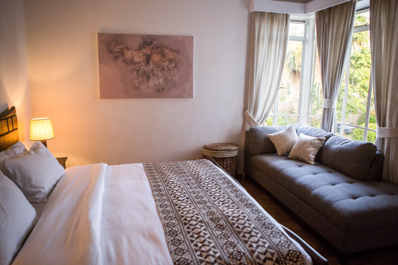 The Sanctuary Bedroom - Furnished Apartments in Nairobi
