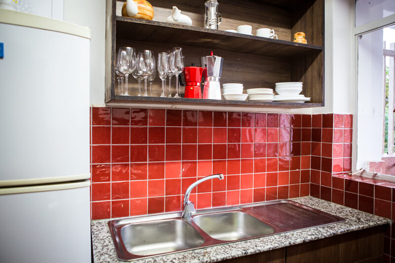 The Sanctuary Kitchen - Furnished Apartments in Nairobi