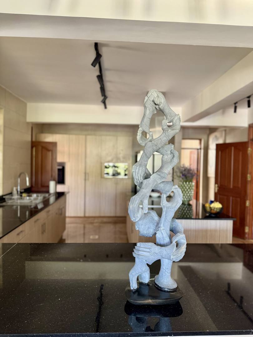 Verdant garden view at Maarifa