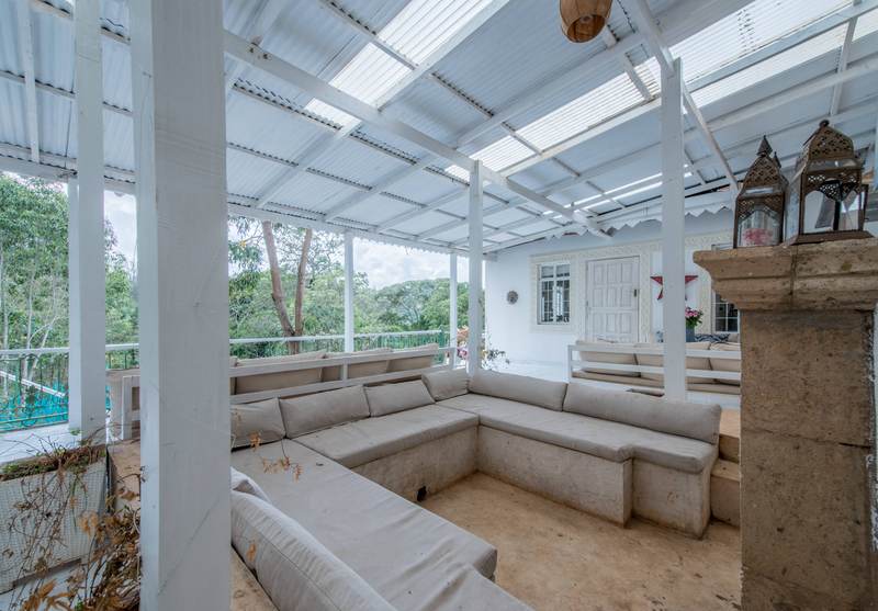 The Karen Manor - Master Fireplace