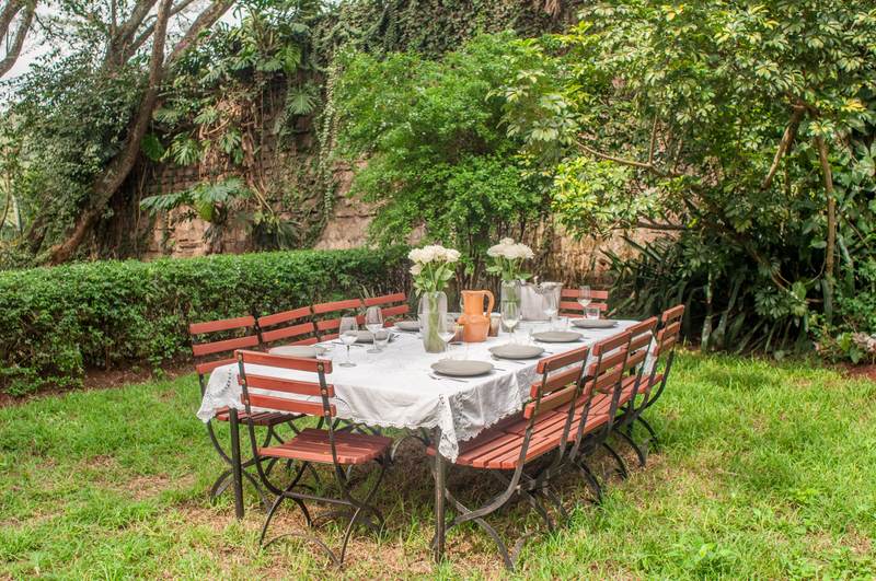 Nyumba Ndogo - Garden from Balcony