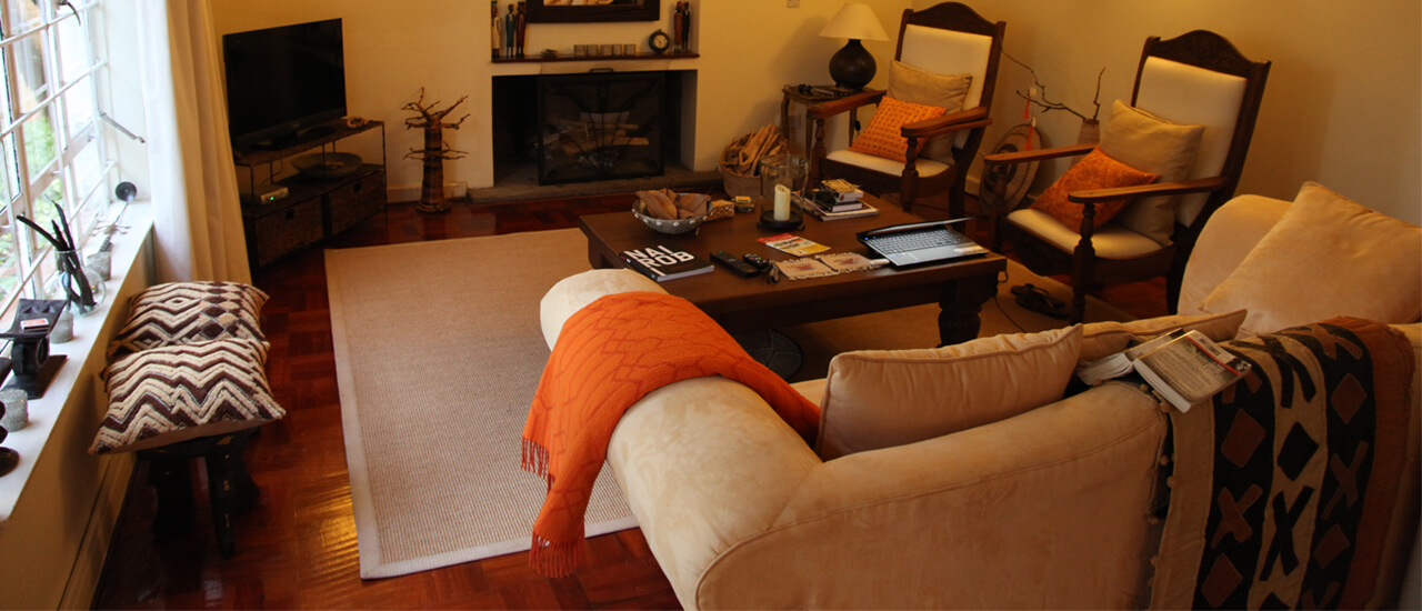 Tastefully designed living space